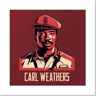 Carl Weathers - Retro Style Posters and Art